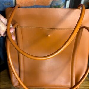 Eva Mendes for New York & Company Tan Tote Bag